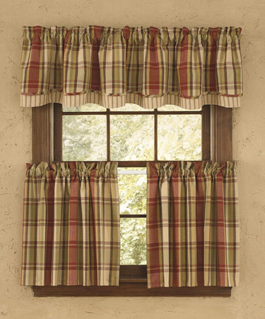 Heartfelt Valance - Lined Layered Park Designs - The Fox Decor